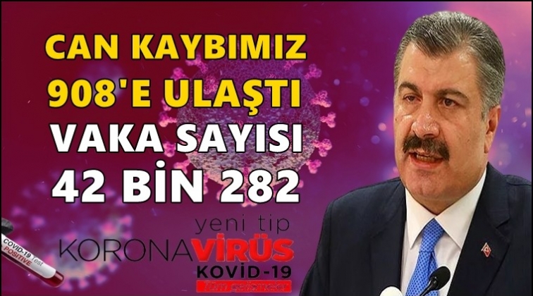 Can kaybımız 908'e ulaştı...