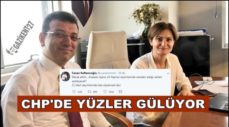 Canan Kaftancıoğlu'ndan AA'ya anlamlı mesaj