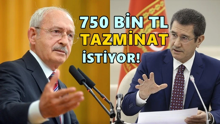 Canikli'den Kılıçdaroğlu'na 750 binlik dava