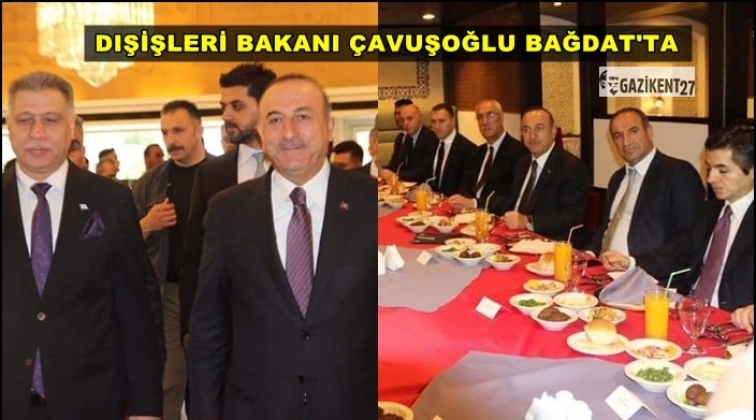Çavuşoğlu, Türkmen heyeti ile görüştü