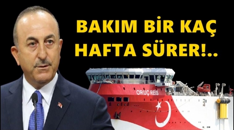 Çavuşoğlu'ndan 'Oruç Reis' açıklaması