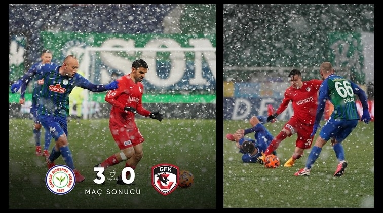 Çaykur Rizespor 3-0 Gaziantep FK
