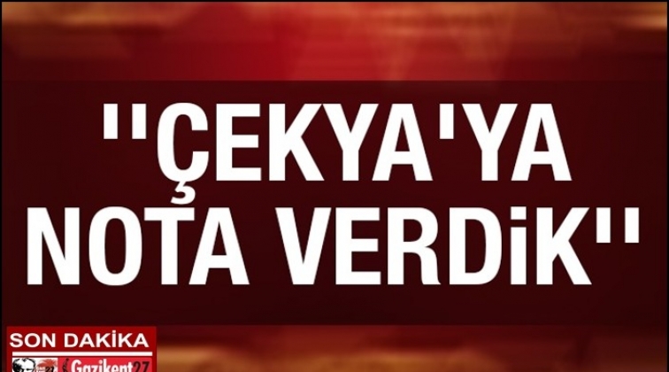 Çekya'ya 'Nota' verdik