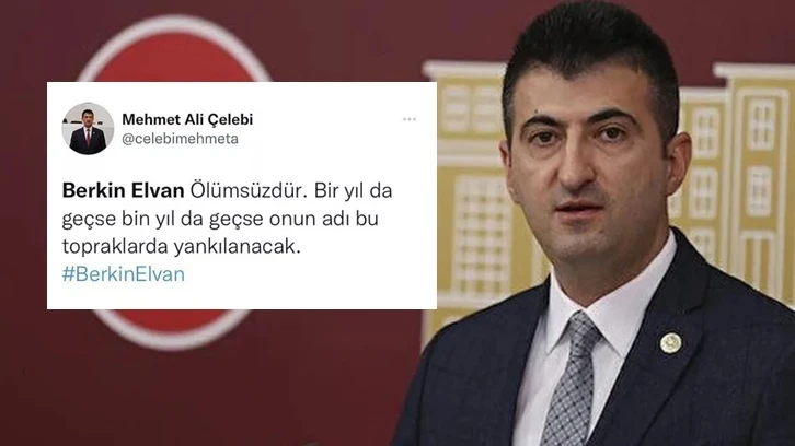 Çelebi: Tweetleri abim attı, yeni gördüm sildim!