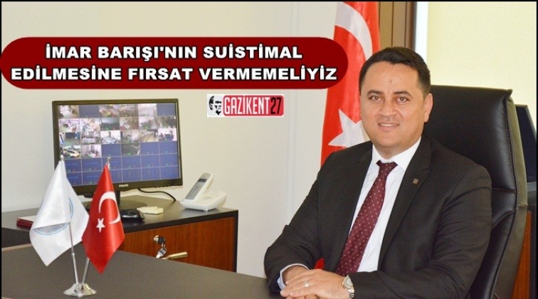 &Ccedil;elikt&uuml;rk&rsquo;ten 'İmar Barışı' a&ccedil;ıklaması