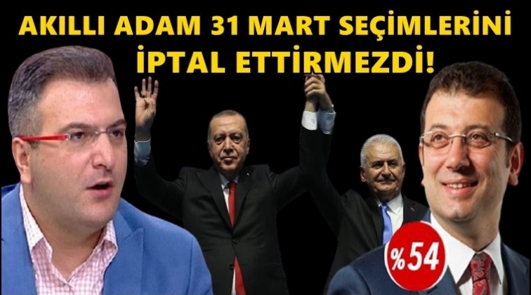Cem Küçük: Akıllı adam İstanbul seçimini tekrarlatmazdı!