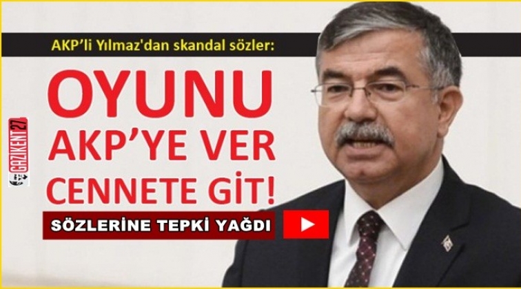 Cennet vaadiyle AKP'ye böyle oy istedi...