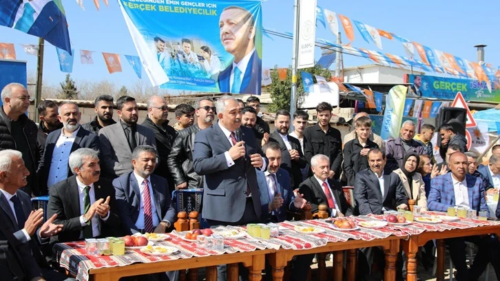 Çetin ve Tahmazoğlu'na Kilis'te yoğun ilgi