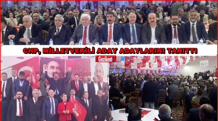 CHP aday adaylarını tanıttı