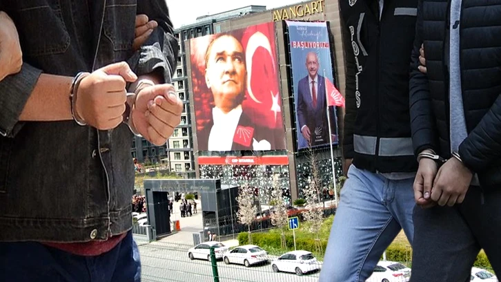 CHP binasına saldırıda 4 kişi gözaltına alındı!