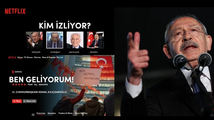 CHP'den Netflix temalı '13. Cumhurbaşkanı' paylaşımı