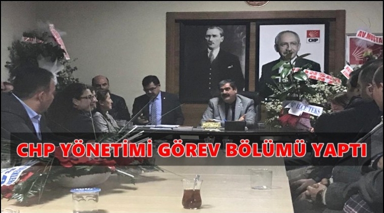 CHP Gaziantep il yönetimi görev bölümü yaptı