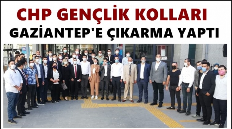 CHP Gençlik Kolları Genel Başkanı Gaziantep'te