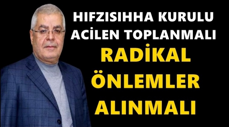 CHP İl Başkanı Uçar'dan Vali Gül'e çağrı...