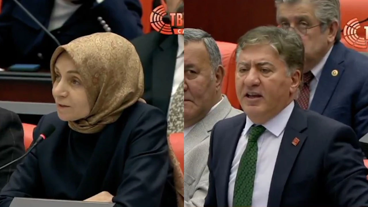 CHP'li Murat Emir ve AKP'li Leyla Şahin Usta arasında 'diploma' polemiği