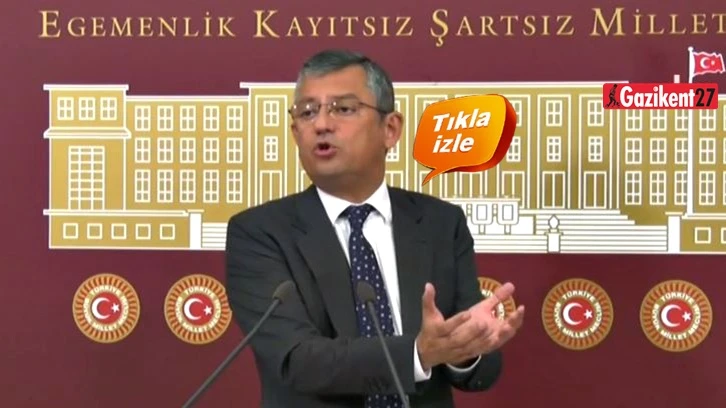 CHP'li Özel: Bu topraklar böyle kirli bir dil görmedi!