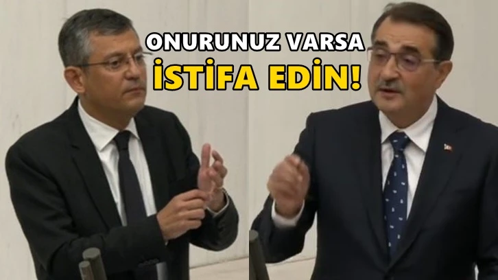 CHP'li Özel'den Bakan Dönmez'e: Şu kadar onur varsa istifa edin!