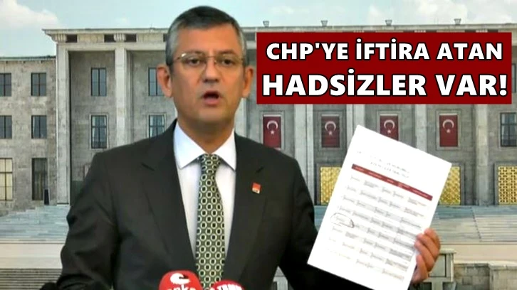 CHP'li Özel'den &quot;Dilşah Ercan&quot; eleştirilerine sert yanıt!