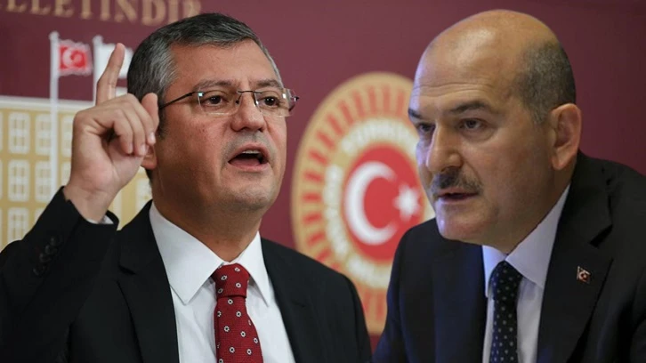 CHP'li Özgür Özel'den Soylu'ya sert yanıt