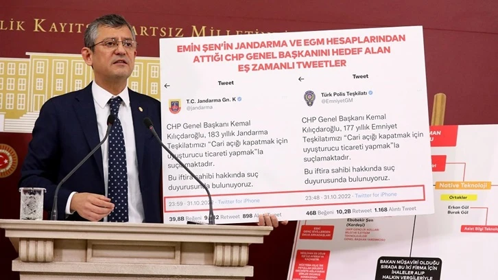 CHP'li Özgür Özel 'Soylu dosyası'nı açıkladı...