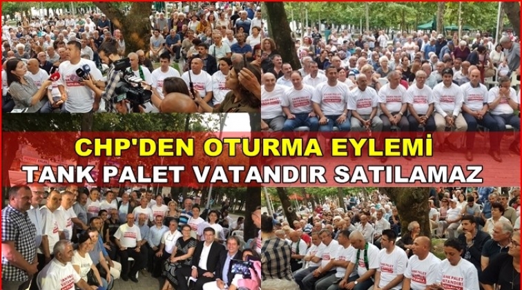 CHP tank palet fabrikasına sahip &ccedil;ıktı!