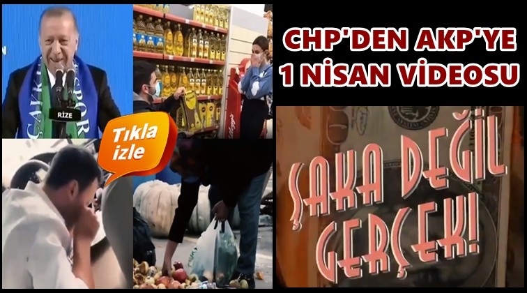 CHP’den AKP’ye videolu gönderme...