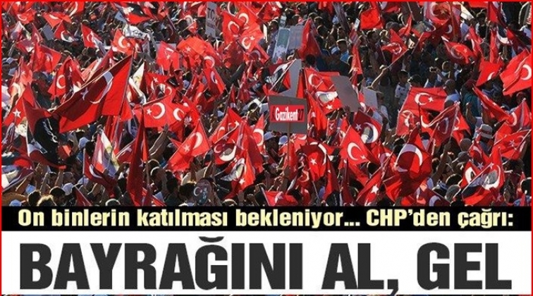 CHP&rsquo;den b&uuml;y&uuml;k şeker mitingi