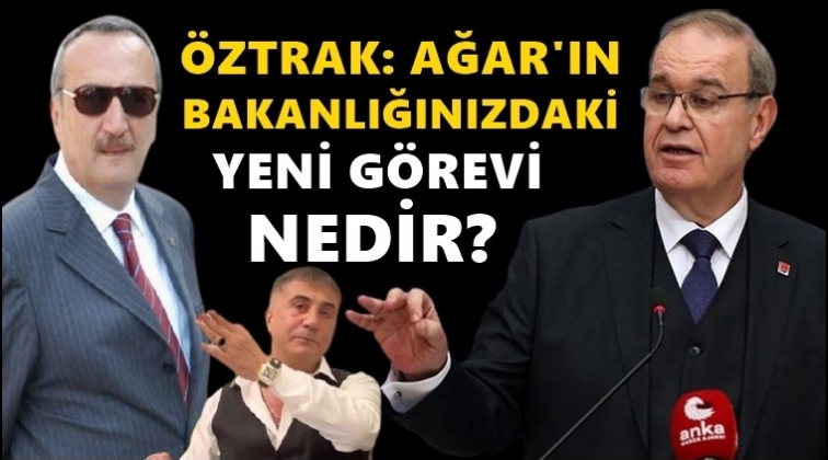 CHP’den Soylu’ya Ağar soruları...