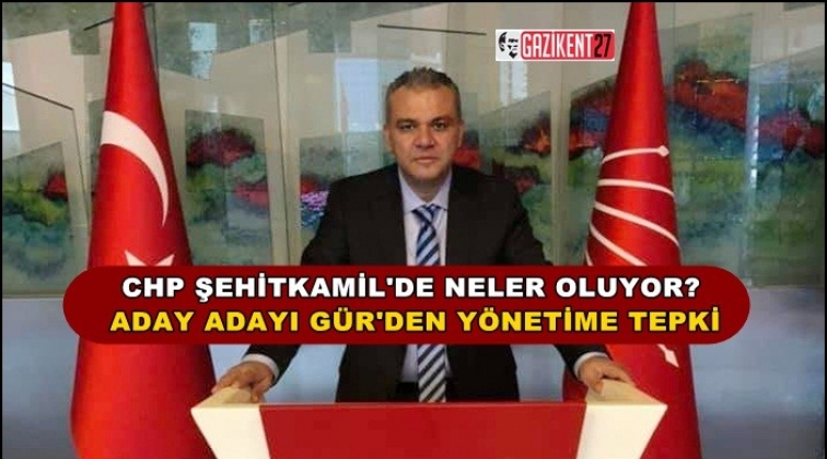 CHP'li adaydan yönetime sert tepki!