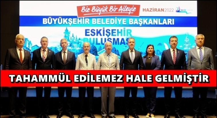 CHP’li belediye başkanlarından ortak açıklama