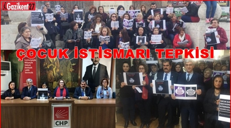 CHP'li kadınlardan çocuk istismarı tepkisi