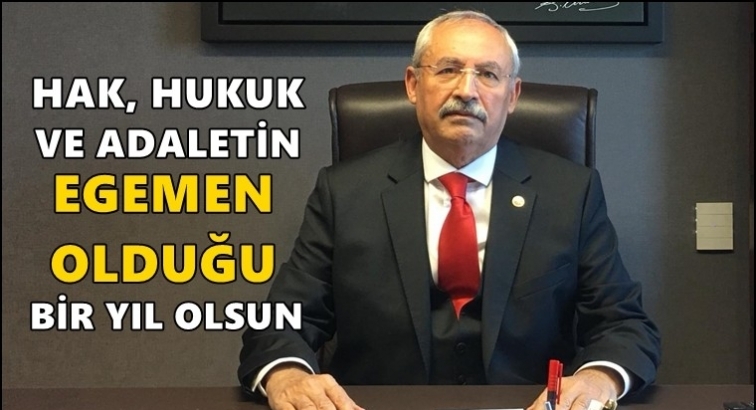 CHP'li Kaplan'dan yeni yıl mesajı...