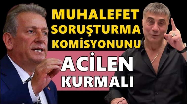 CHP'li Pekşen'den, muhalefete Sedet Peker önerisi...