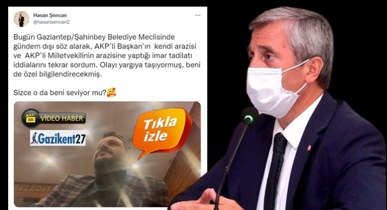 CHP'li Şencan'dan AKP'li Başkana zor soru!