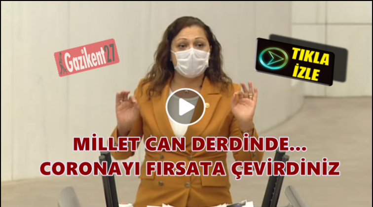 CHP'li vekilin meclis konuşması gündem oldu