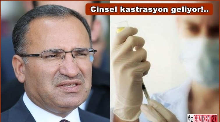 Cinsel kastrasyon geliyor...