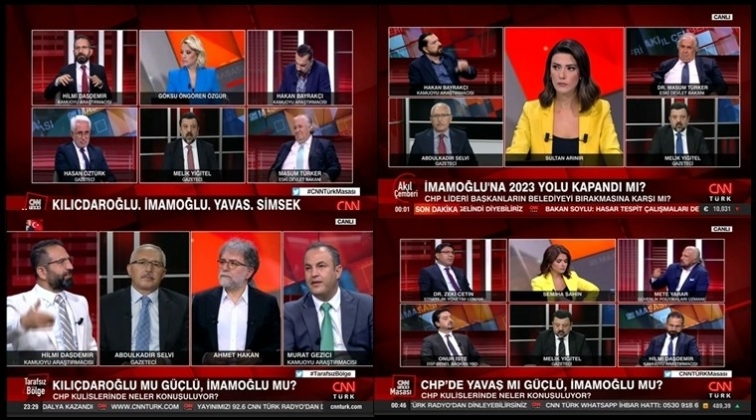 CNN'in tek gündemi var o da CHP!..