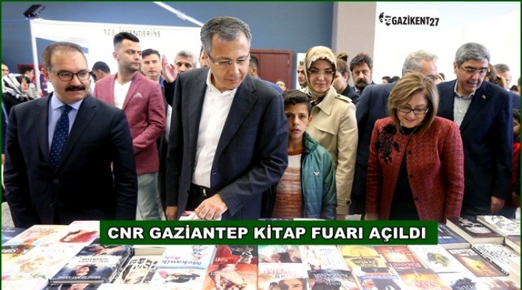CNR Gaziantep Kitap Fuarı törenle açıldı