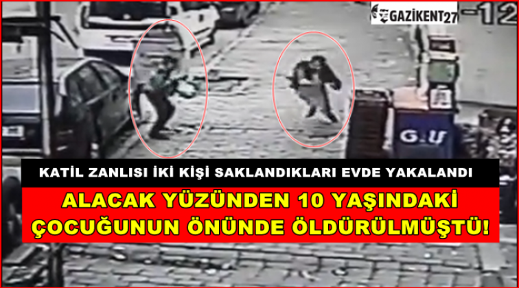 Çocuğunun önünde öldürülmüştü, katilleri yakalandı