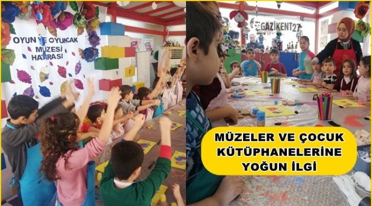 &Ccedil;ocuk k&uuml;t&uuml;phanelerini 70 bin kişi ziyaret etti