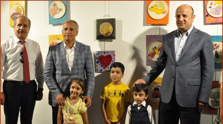 Çocuk Sanat Merkezi Yaz Kursları Sergisi açıldı
