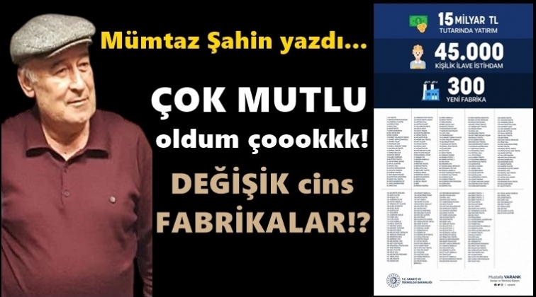 Çok MUTLU oldum çoookkk !