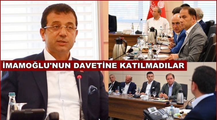 Cumhur İttifakı başkanları toplantıya katılmadı