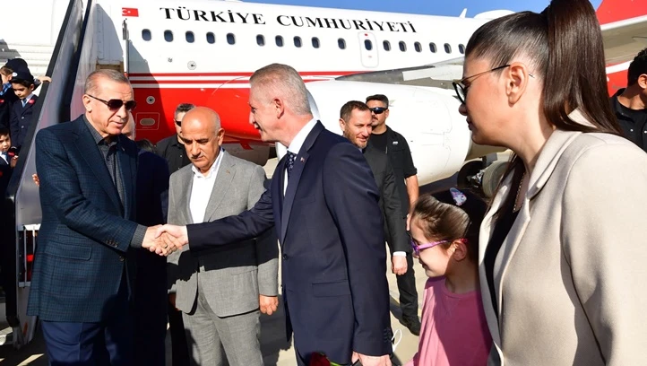 Cumhurbaşkanı Erdoğan Gaziantep'te