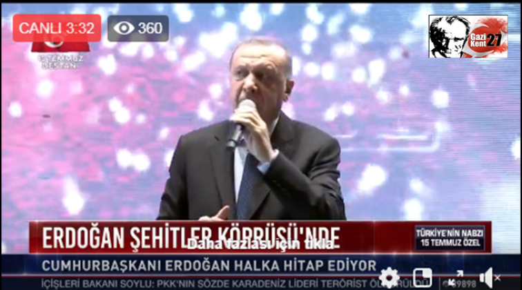 15 Temmuz milletimizin t&uuml;m fertlerinin zaferidir