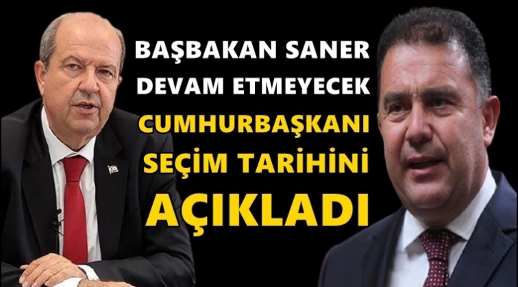 Cumhurbaşkanı Ersin Tatar, seçim tarihi verdi!