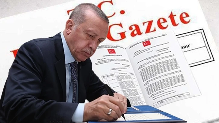 Cumhurbaşkanı Kararları Resmi Gazete'de yayımlandı