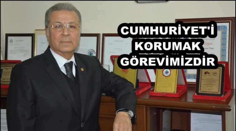 'Cumhuriyet gibi kimsesizlerin kimsesiyiz'