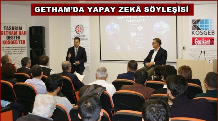 'Daha İyi Bir D&uuml;nya İ&ccedil;in Yapay Zek&acirc;' s&ouml;yleşisi