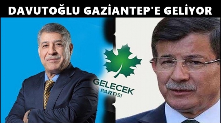 Davutoğlu, 8 Nisan'da Gaziantep’e geliyor